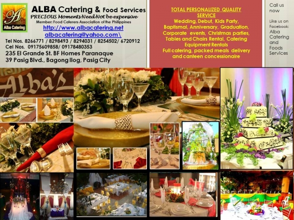 alba catering  paranaque city  philippines